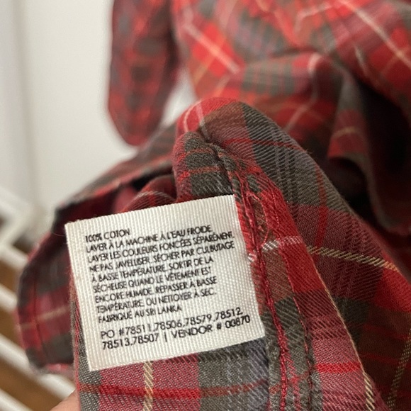 Club Monaco lumberjack shirt - XL - Picture 4 of 4